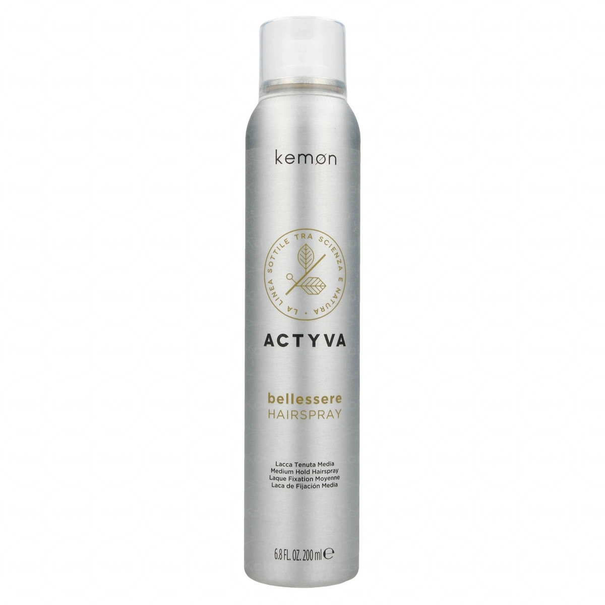 KEMON ACTYVA lakier średnio utrwalający BELLESSERE 200 ml