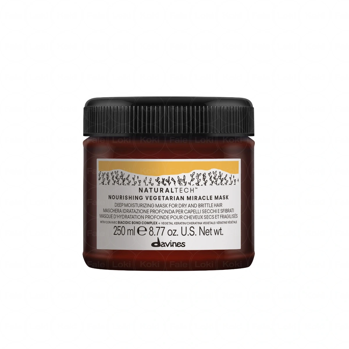 DAVINES NATURALTECH maska do włosów Nourishing Vegetarian Miracle Mask 250 ml
