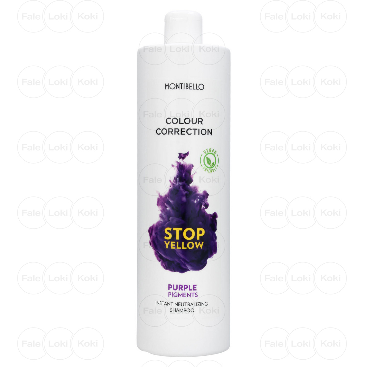 MONTIBELLO COLOUR CORRECTION szampon neutralizujący do włosów STOP YELLOW 1000 ml