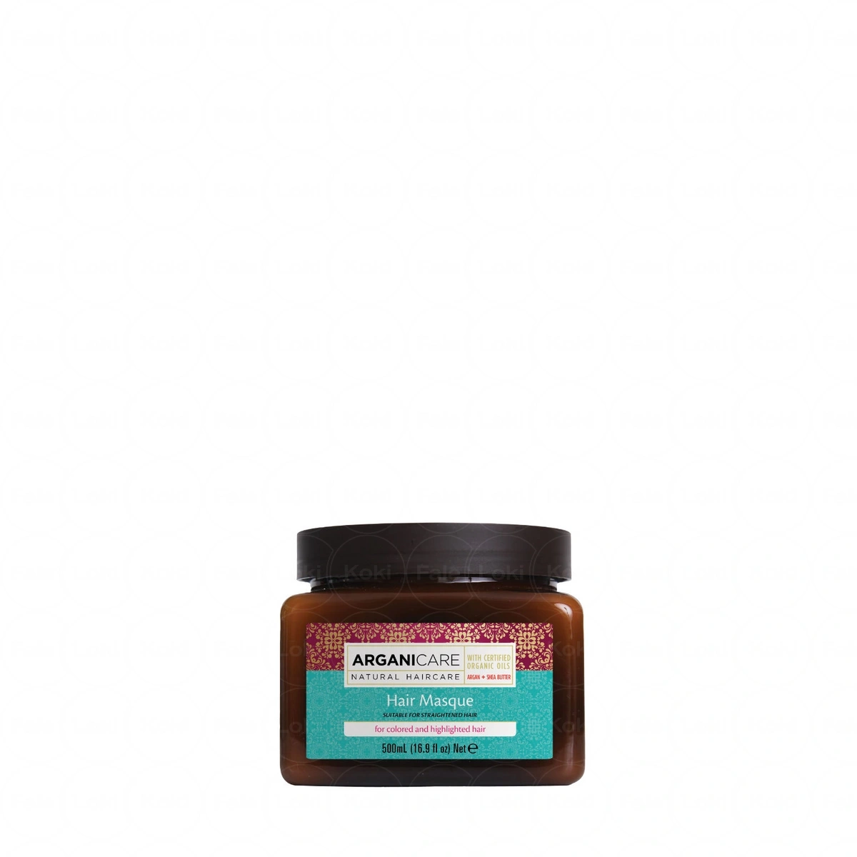 ARGANICARE ARGAN + SHEA BUTTER maska do włosów farbowanych i rozjaśnionych 500 ml