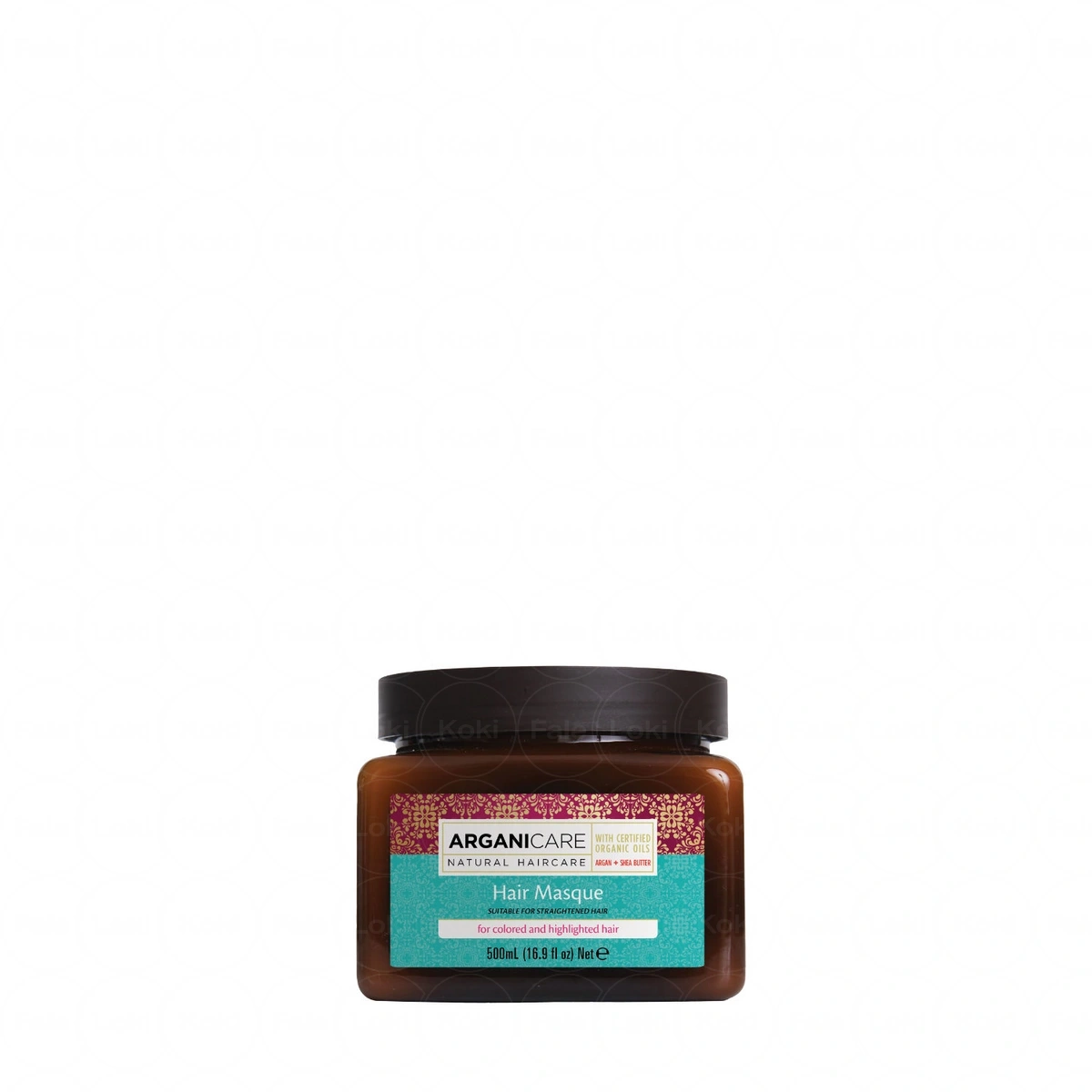 ARGANICARE ARGAN + SHEA BUTTER maska do włosów farbowanych i rozjaśnionych 500 ml