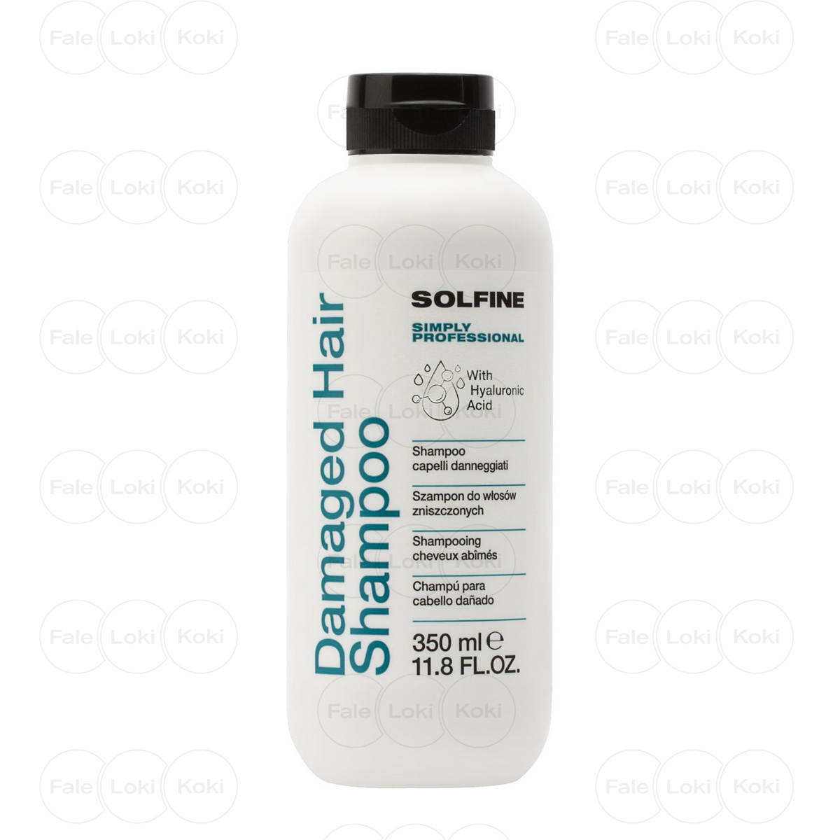 SOLFINE CARE szampon do włosów zniszczonych DAMAGED 350 ml