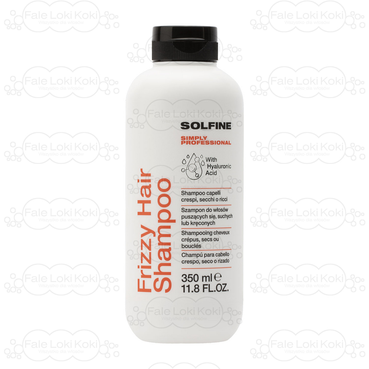 SOLFINE CARE szampon do włosów kręconych FRIZZY 350 ml