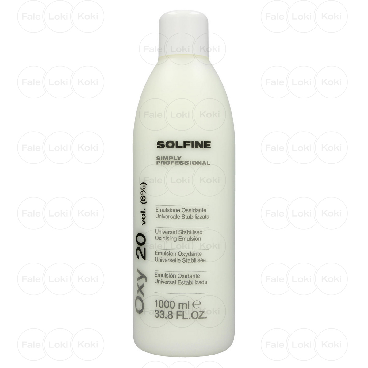 SOLFINE OXY oksydant do farb 6% 20 vol. 1000 ml