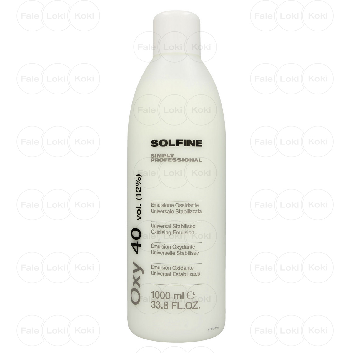 SOLFINE OXY oksydant do farb 12% 40 vol.  1000 ml