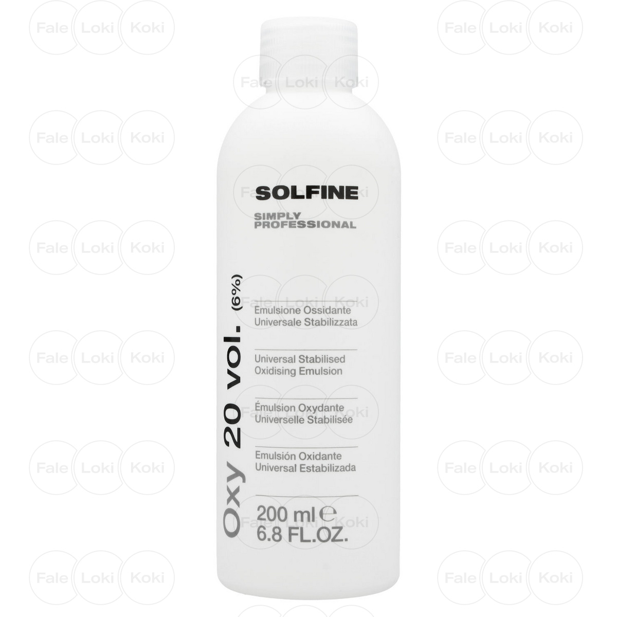 SOLFINE OXY oksydant do farb 6% 20 vol.  200 ml