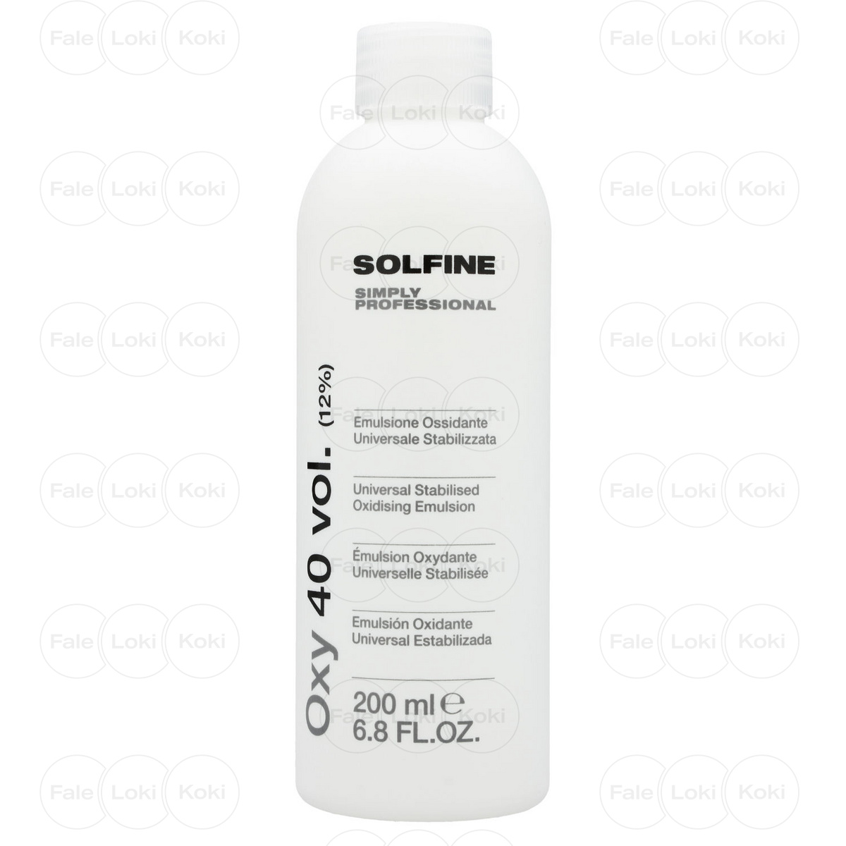 SOLFINE OXY oksydant do farb 12% 40 vol.  200 ml