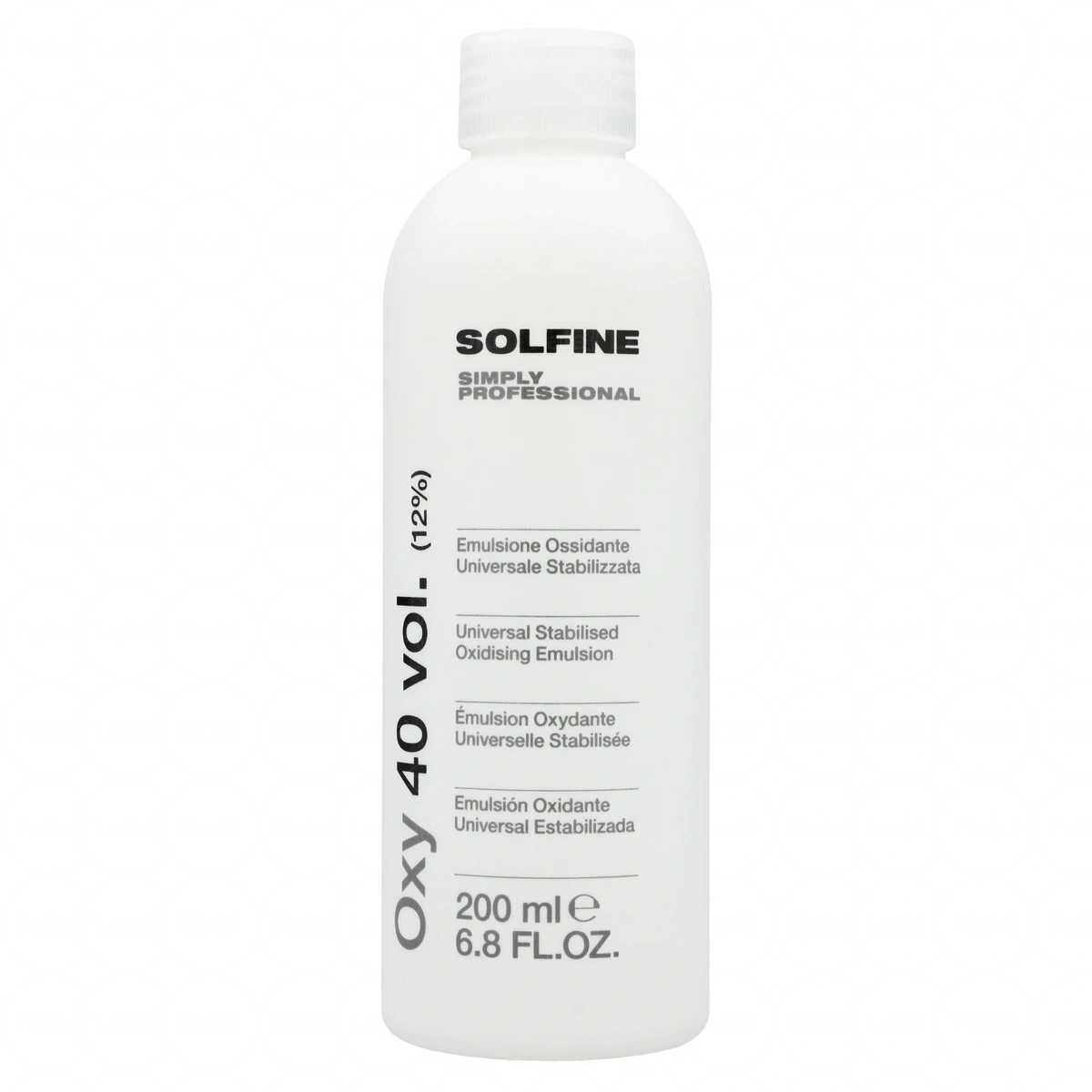 SOLFINE OXY oksydant do farb 12% 40 vol.  200 ml