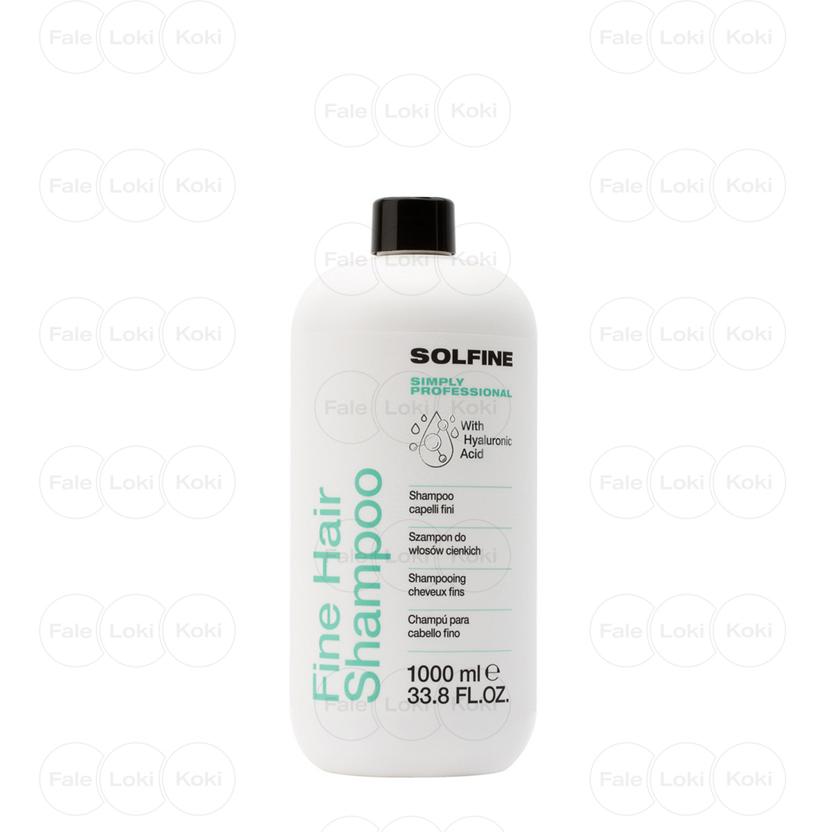 SOLFINE CARE szampon do włosów cienkich FINE 1000 ml