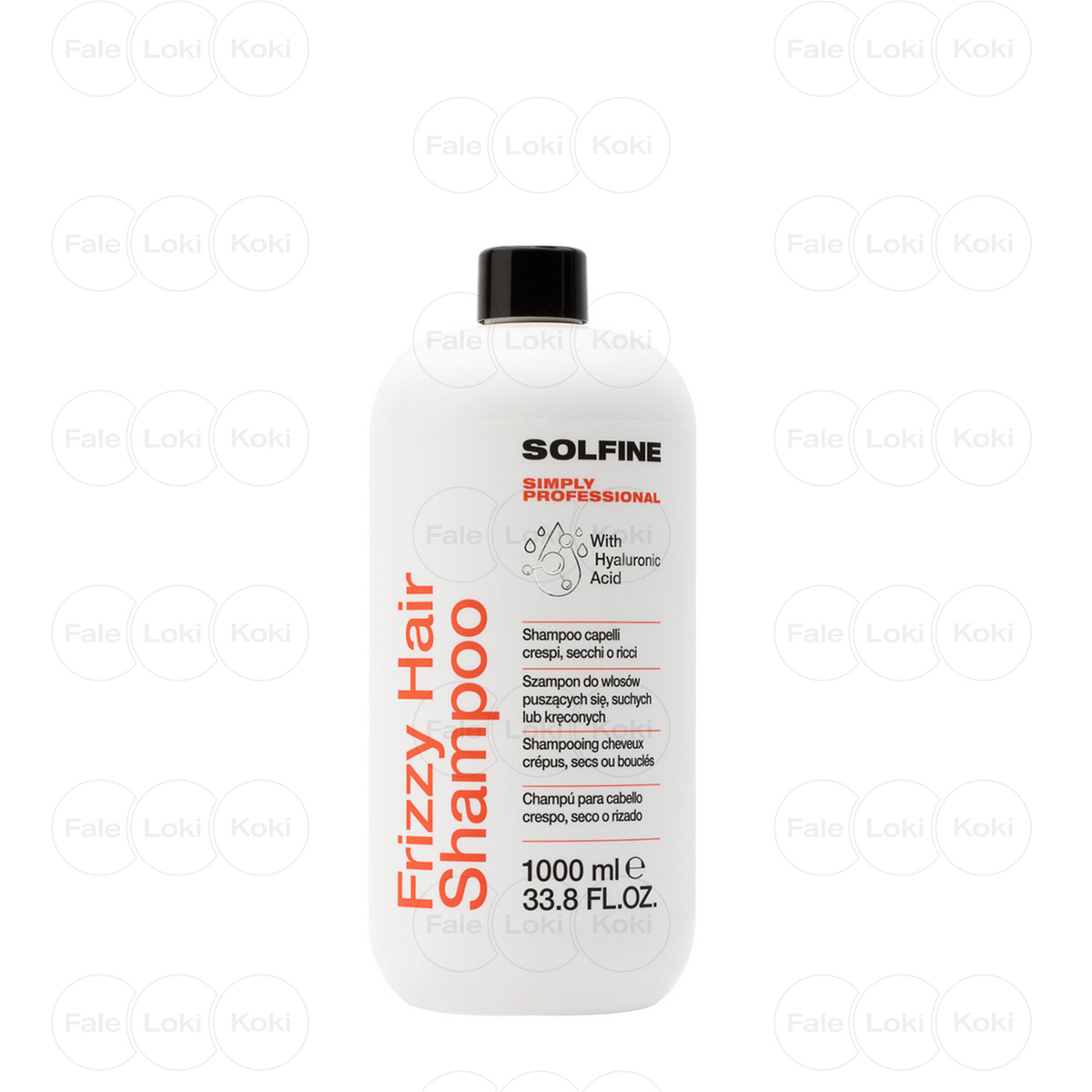 SOLFINE CARE szampon do włosów kręconych FRIZZY 1000 ml