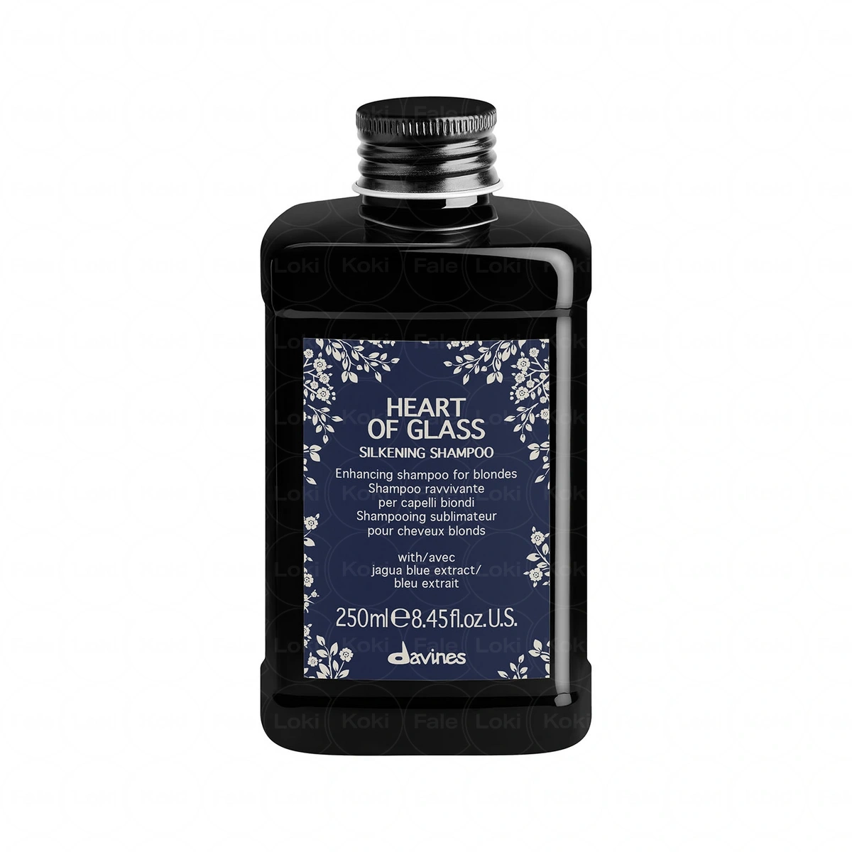 DAVINES HEART OF GLASS szampon do włosów blond Silkening Shampoo 250 ml