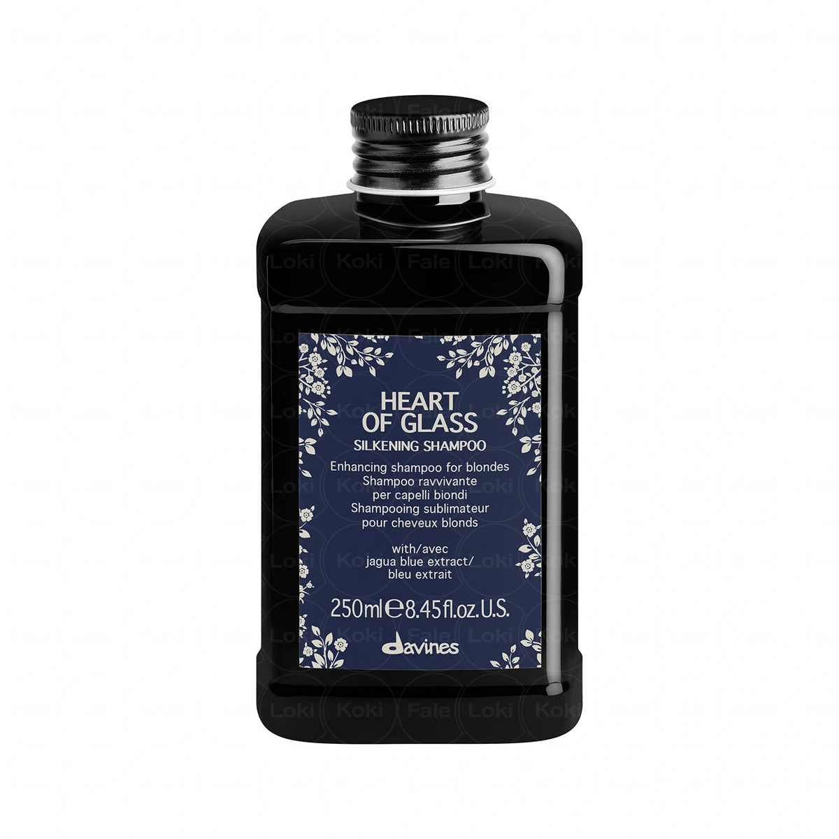 DAVINES HEART OF GLASS szampon do włosów blond Silkening Shampoo 250 ml