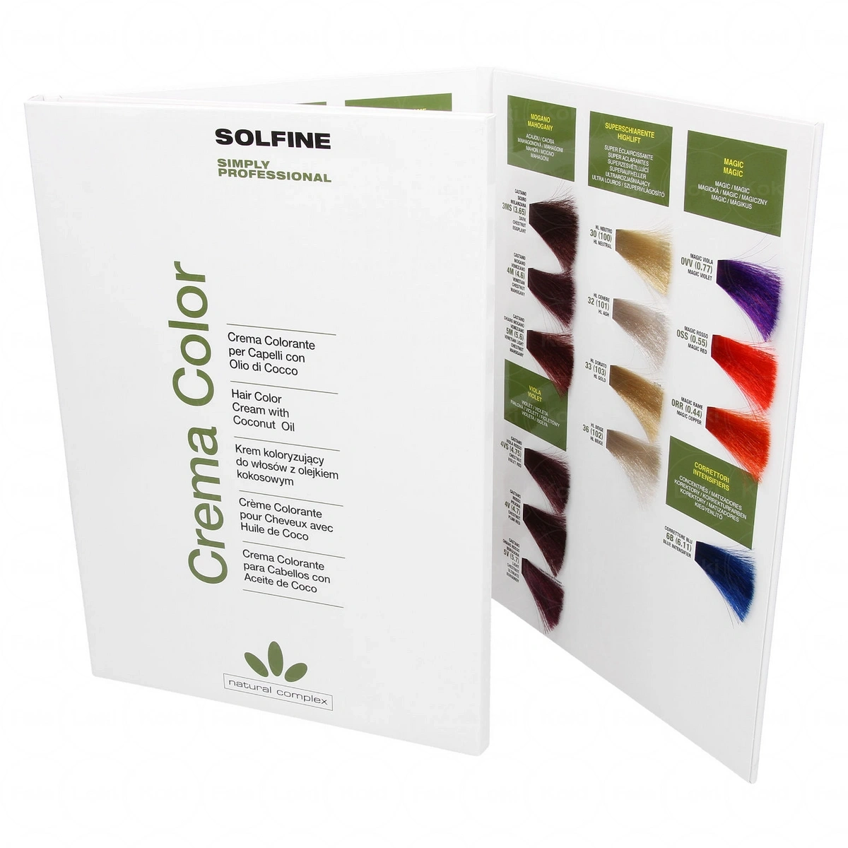 SOLFINE CREMA COLOR karta kolorów