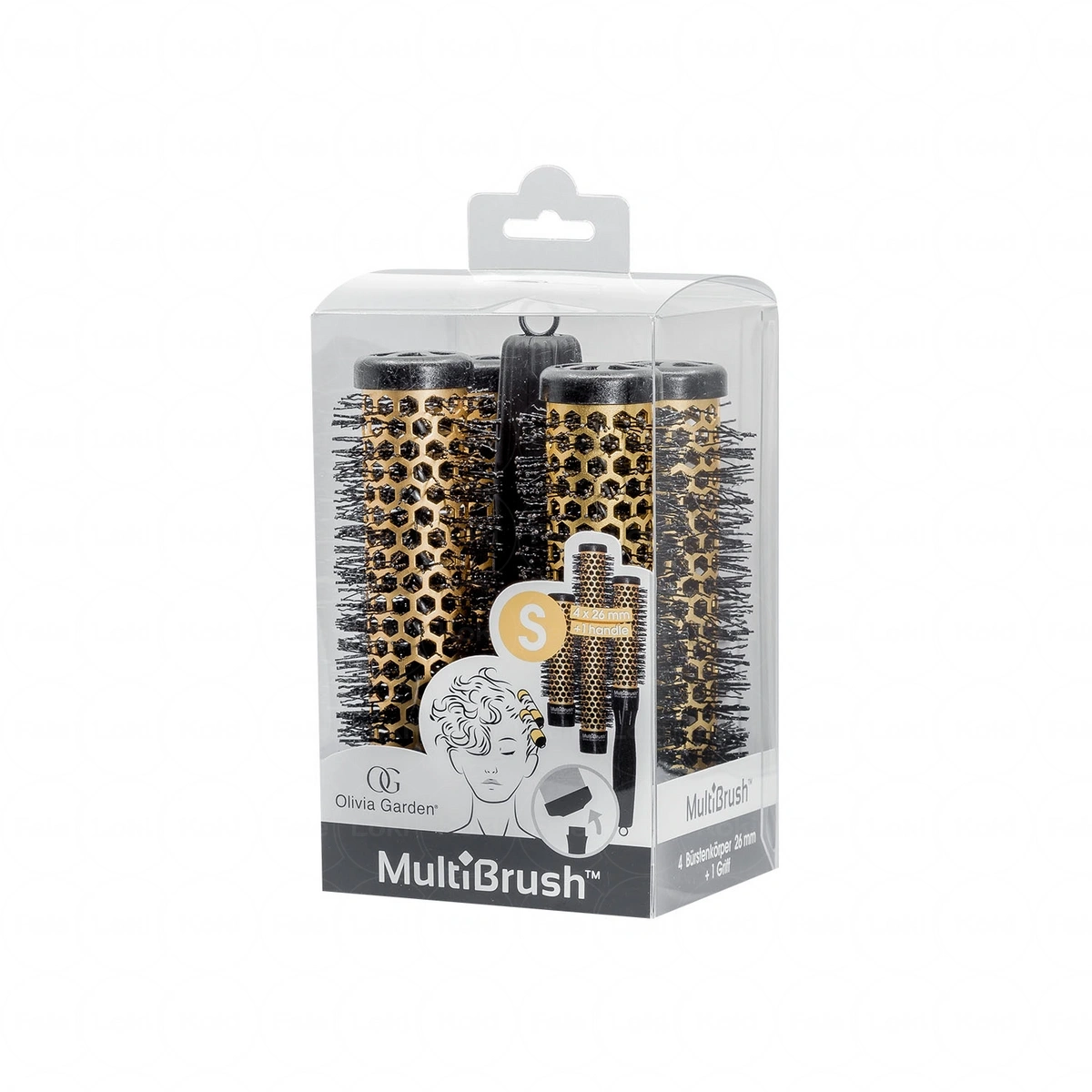 OLIVIA GARDEN MULTIBRUSH zestaw do modelowania One Size 26 mm