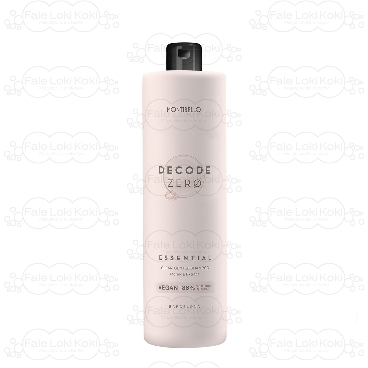 MONTIBELLO DECODE ZERO naturalny szampon do włosów Essential 1000 ml