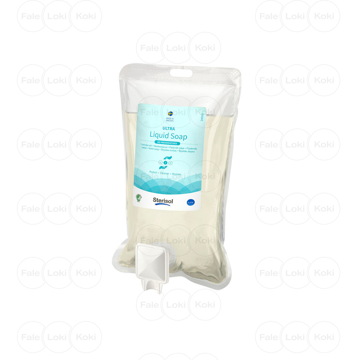 MEDILAB płyn do dezynfekcji STERISOL ULTRA LIQUID SOAP do dozownika ECOLINE  375 ml