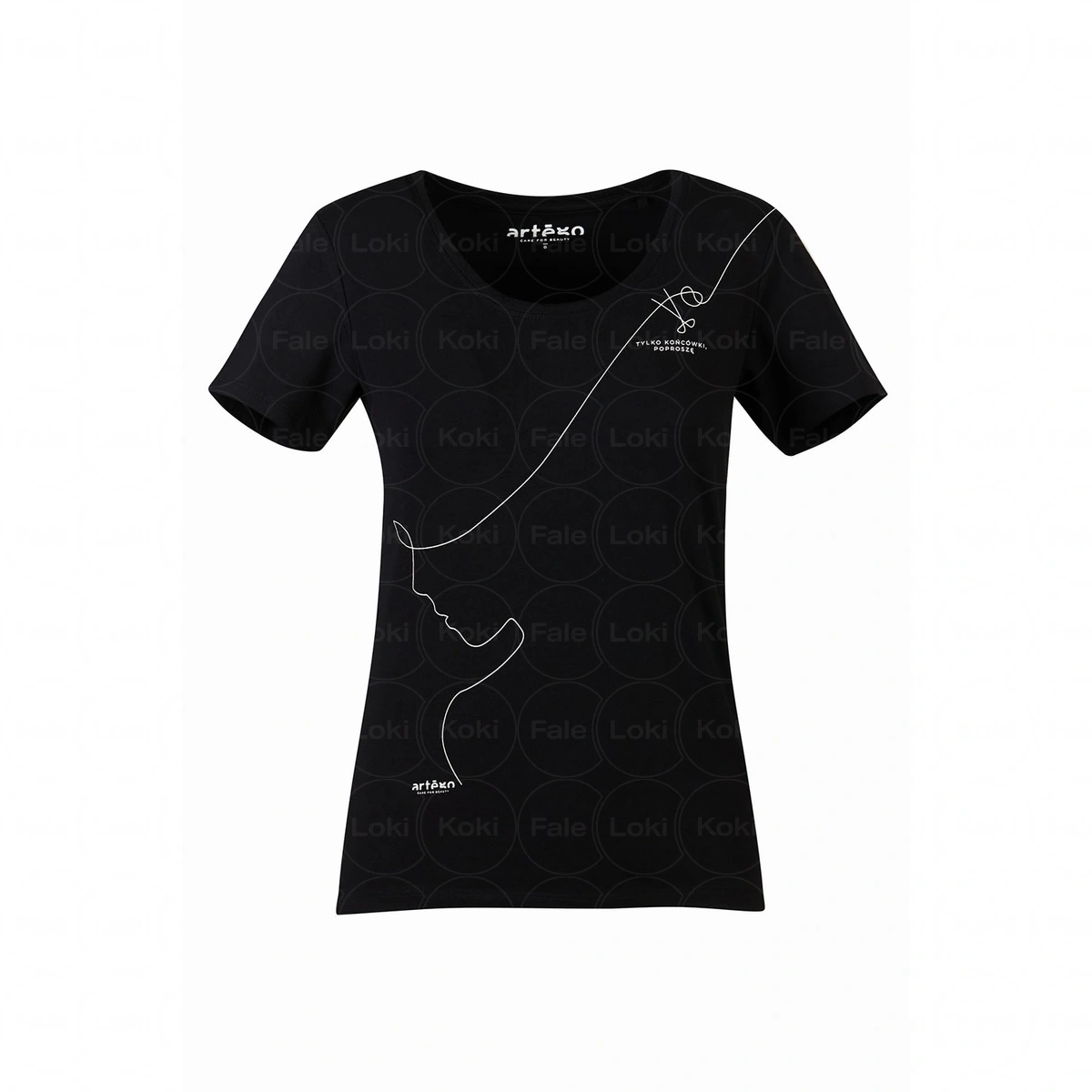 ARTEGO   koszulka t-shirt damska "Tylko końcówki. Poproszę" S