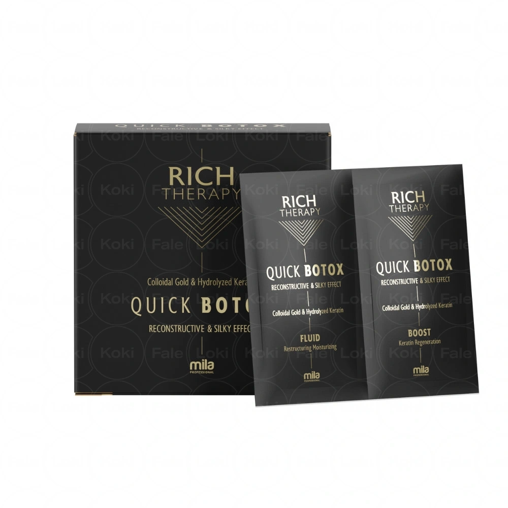 MILA PROFESSIONAL RICH THERAPY botox odbudowujący Quick Botox (2x12ml) 12 szt.