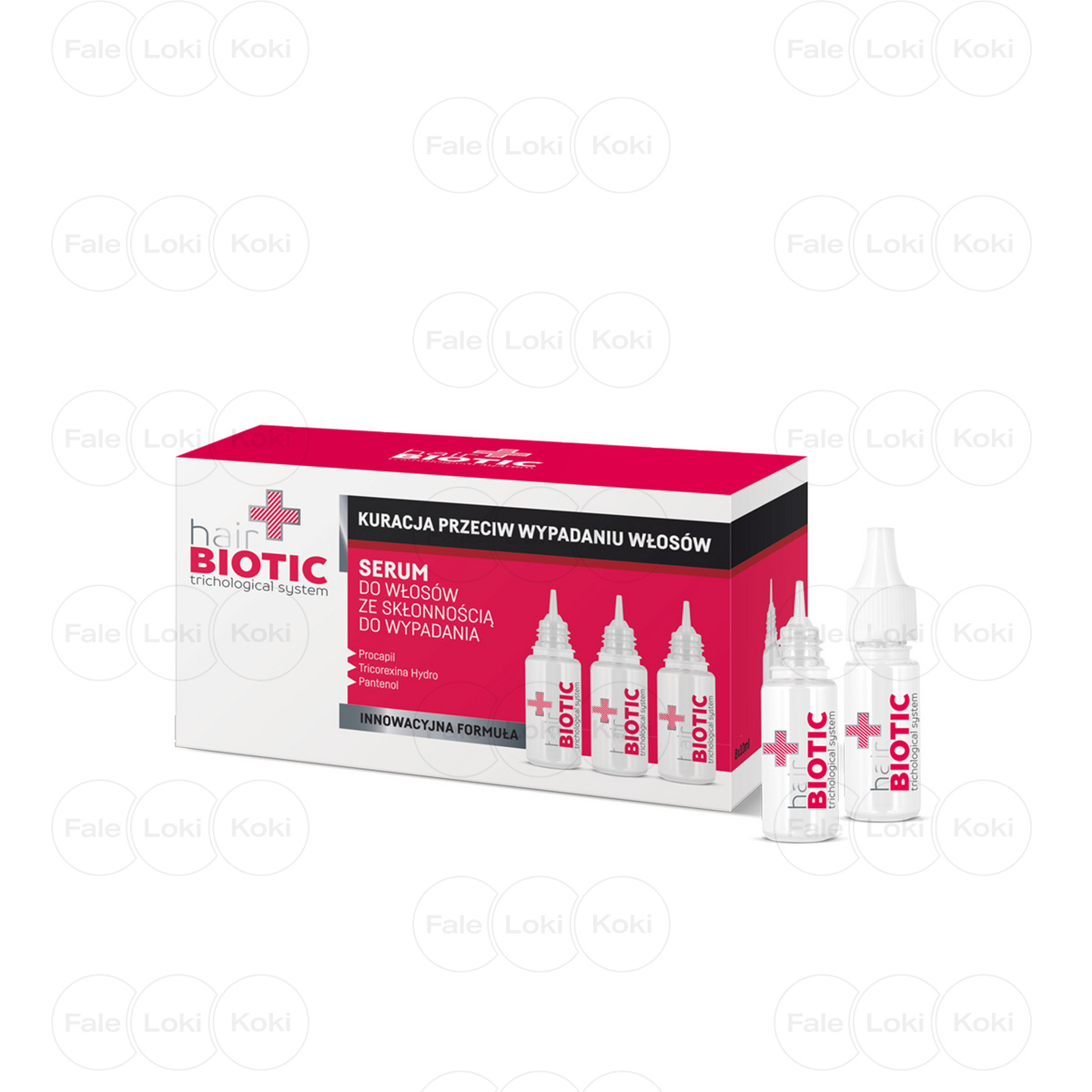 CHANTAL ampułki Hair Biotic przeciw wypadaniu 8x10  ml