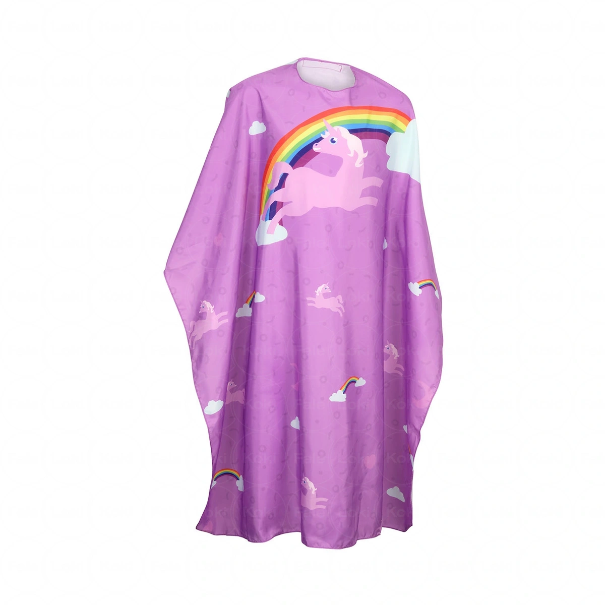 OLIVIA GARDEN   peleryna dziecięca do strzyżenia CUTTING CAPE UNICORNE PINK