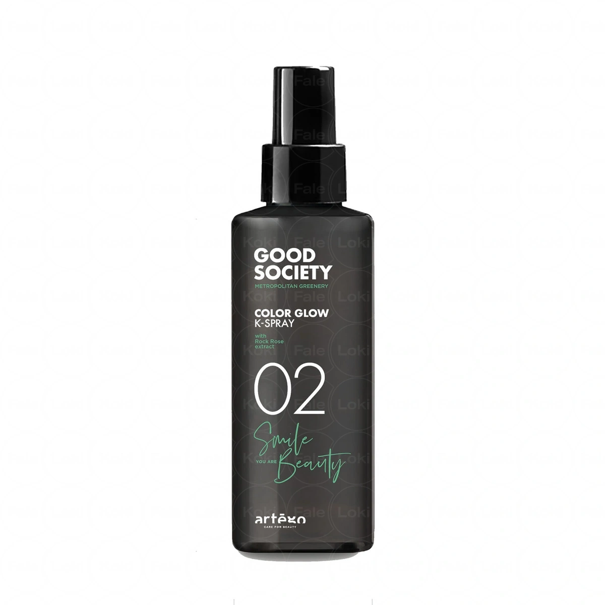 ARTEGO GOOD SOCIETY dwufazowy spray chroniący kolor włosów farbowanych regenerujący i rozświetlający bez spłukiwania  02 COLOR GLOW K-SPRAY 150 ml