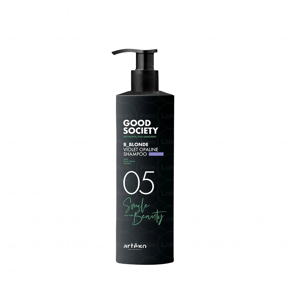 ARTEGO GOOD SOCIETY szampon neutralizujący żółte refleksy z keratyną roślinną  05 B_BLONDE VIOLET OPALINE SHAMPOO 1000 ml