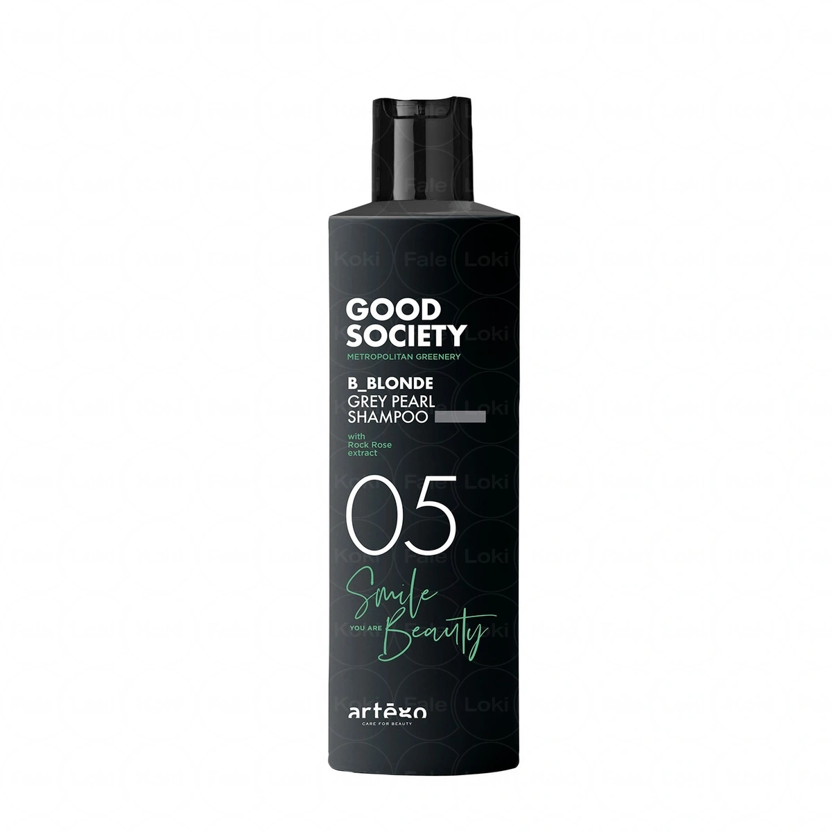 ARTEGO GOOD SOCIETY szampon perłowy neutralizujący żółto - pomarańczowe refleksy z keratyną roślinną  05 B_BLONDE GREY PEARL SHAMPOO 250 ml