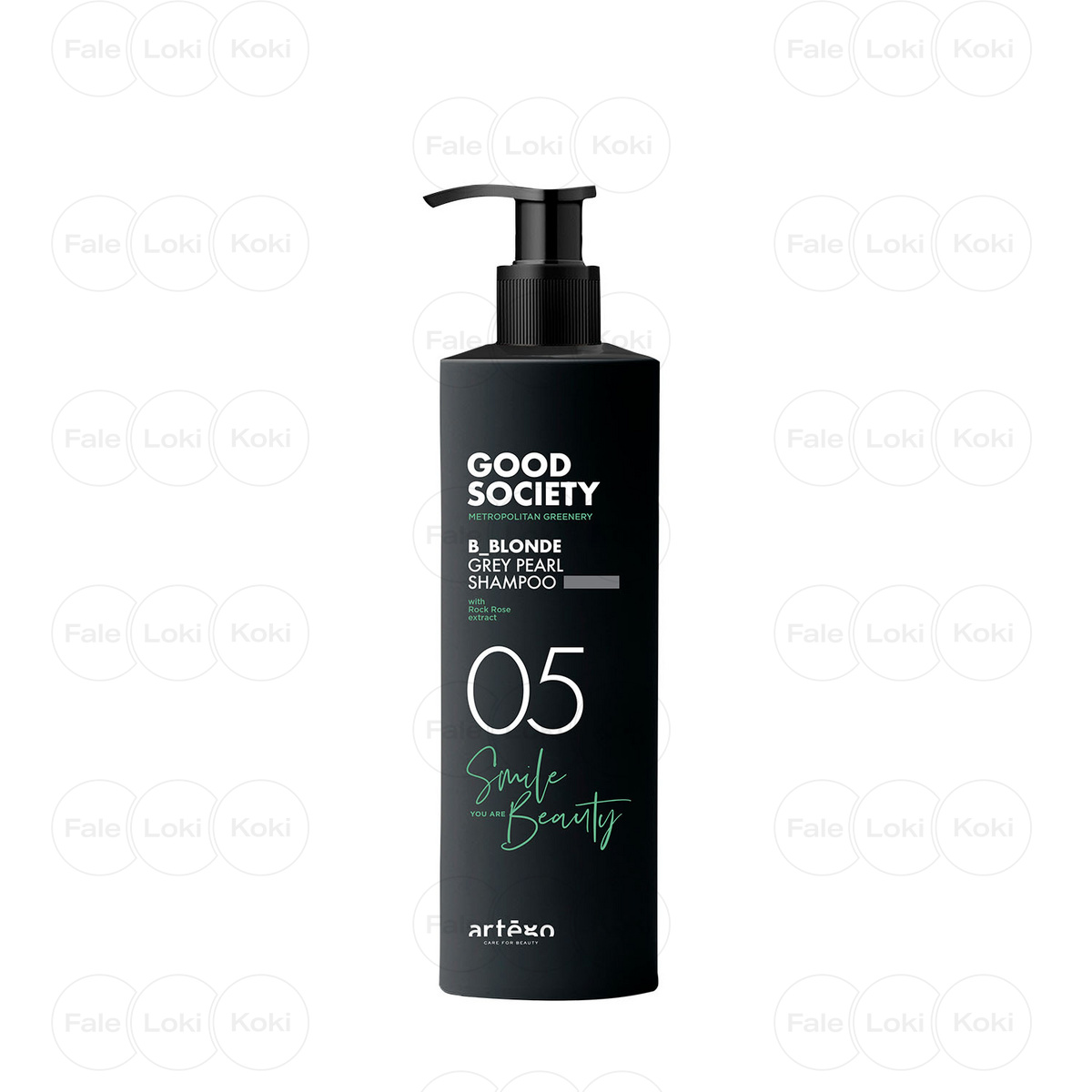 ARTEGO GOOD SOCIETY szampon perłowy neutralizujący żółto - pomarańczowe refleksy z keratyną roślinną  05 B_BLONDE GREY PEARL SHAMPOO 1000 ml