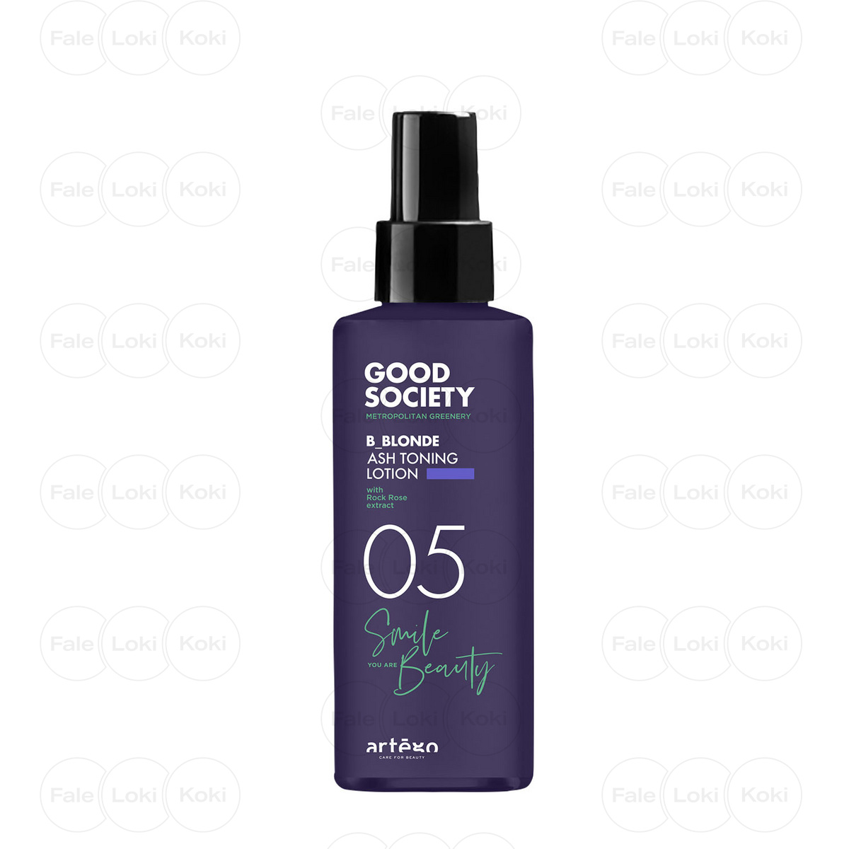 ARTEGO GOOD SOCIETY odżywczy spray tonujący neutralizujący pomarańczowo - zółte refleksy 05 B_BLONDE ASH TONING LOTION 150 ml