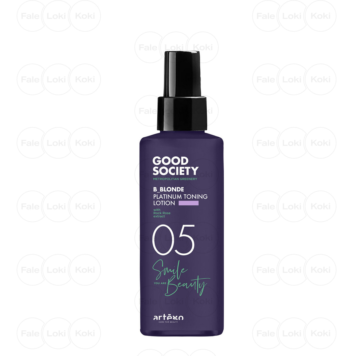 ARTEGO GOOD SOCIETY odżywczy spray tonujący neutralizujący żółte refleksy 05 B_BLONDE PLATINUM TONING LOTION 150 ml