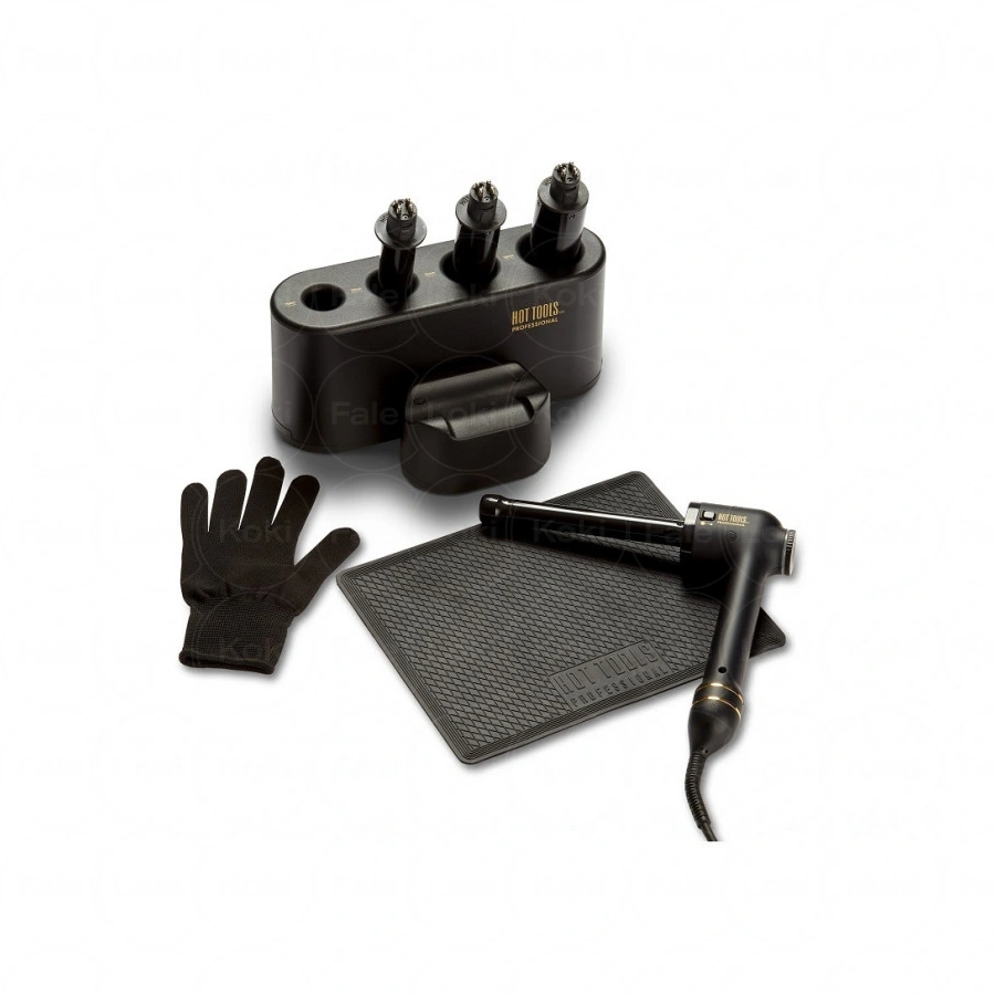 HOT TOOLS lokówka Black CURLBAR SET