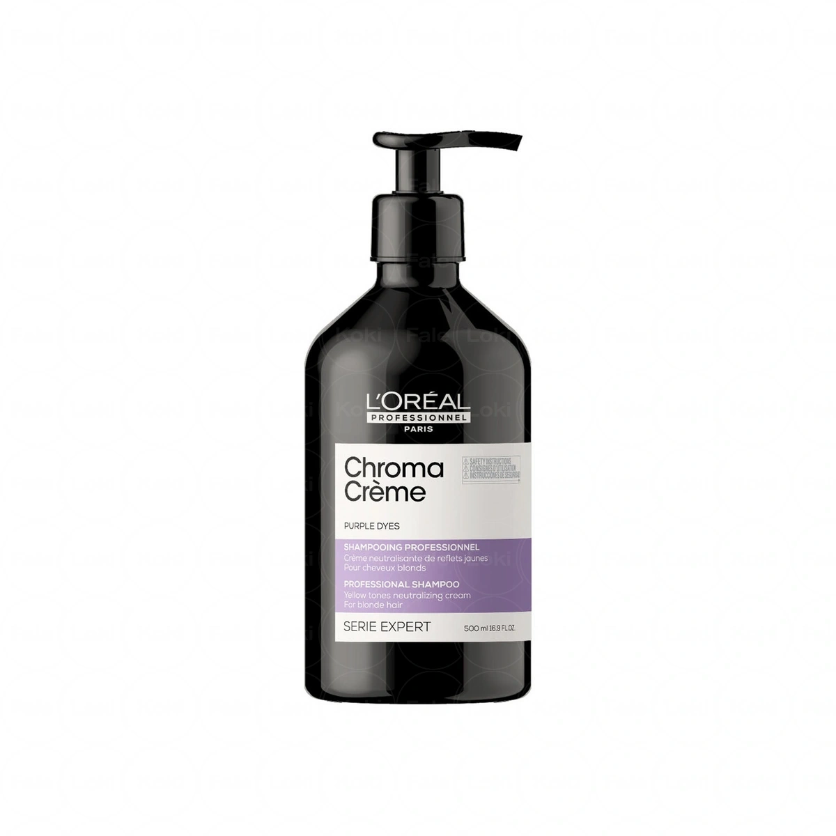 LOREAL SERIE EXPERT Szampon  do blond i platynowych włosów Chroma Creme fioletowy 500 ml