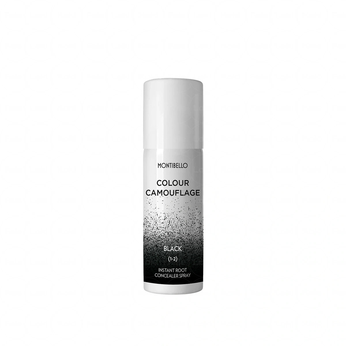 MONTIBELLO COLOUR CAMOUFLAGE spray na odrosty Black (czarny) 125 ml