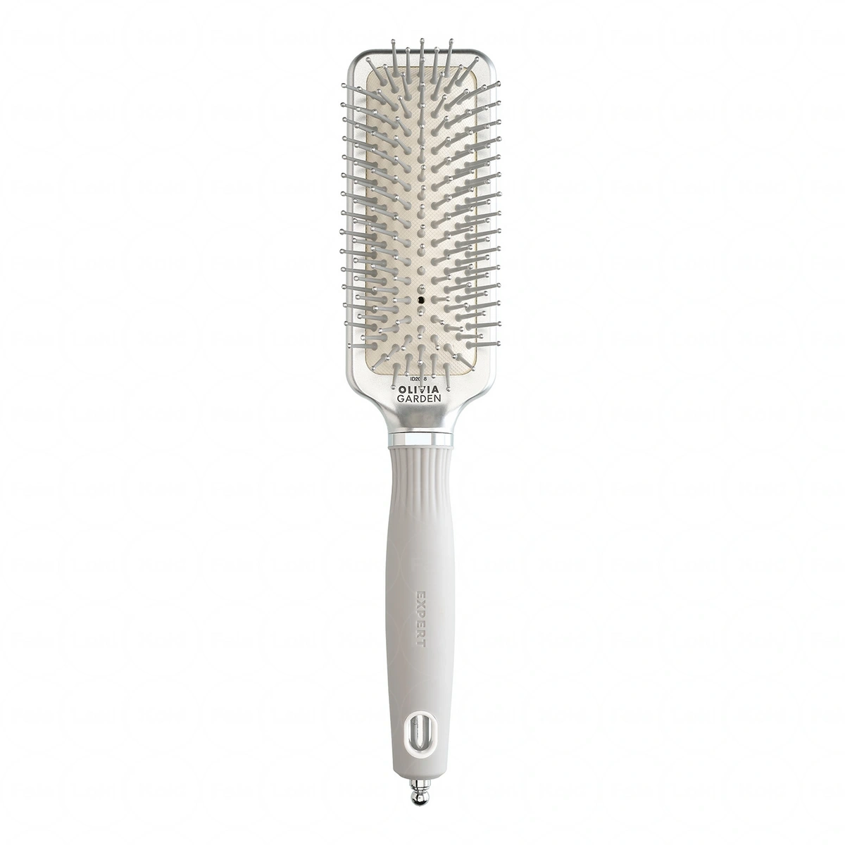 OLIVIA GARDEN EXPERT CARE RECTANGULAR Szczotka do rozczesywania Nylon Bristles Silver S