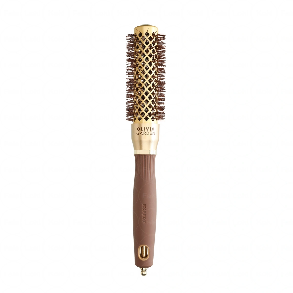 OLIVIA GARDEN EXPERT BLOWOUT SHINE Szczotka do modelowania Wavy Bristles Gold&Brown 25 mm