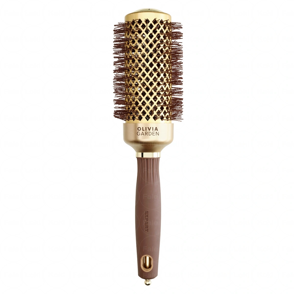 OLIVIA GARDEN EXPERT BLOWOUT SHINE Szczotka do modelowania Wavy Bristles Gold&Brown 45 mm