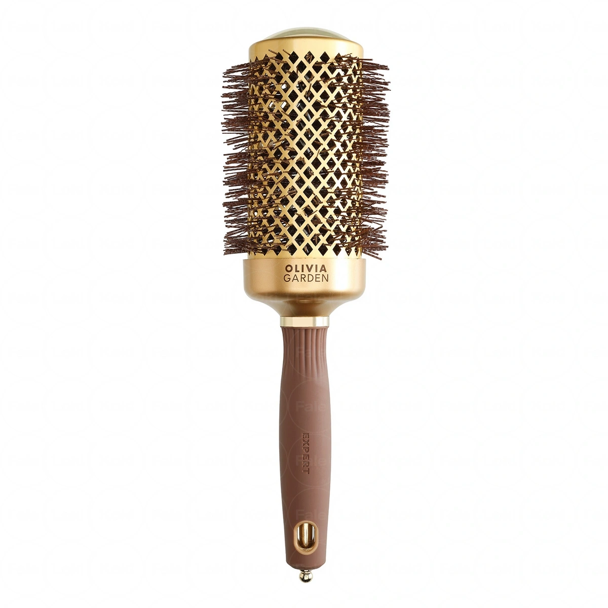 OLIVIA GARDEN EXPERT BLOWOUT SHINE Szczotka do modelowania Wavy Bristles Gold&Brown 55 mm