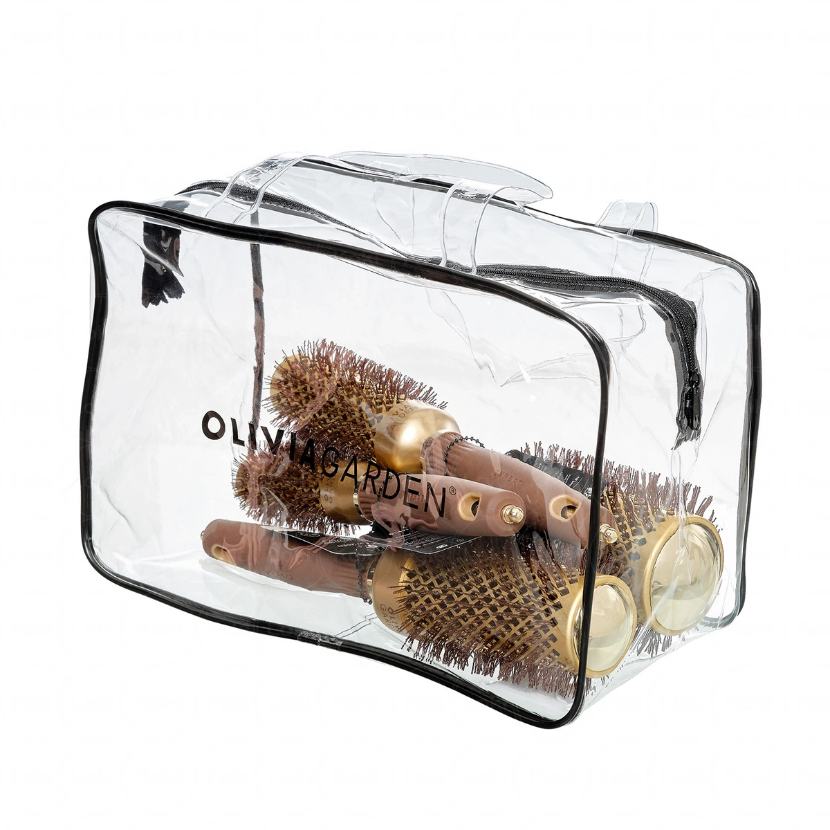 OLIVIA GARDEN EXPERT BLOWOUT SHINE Zestaw szczotek do modelowania Wavy Bristles Gold&Brown