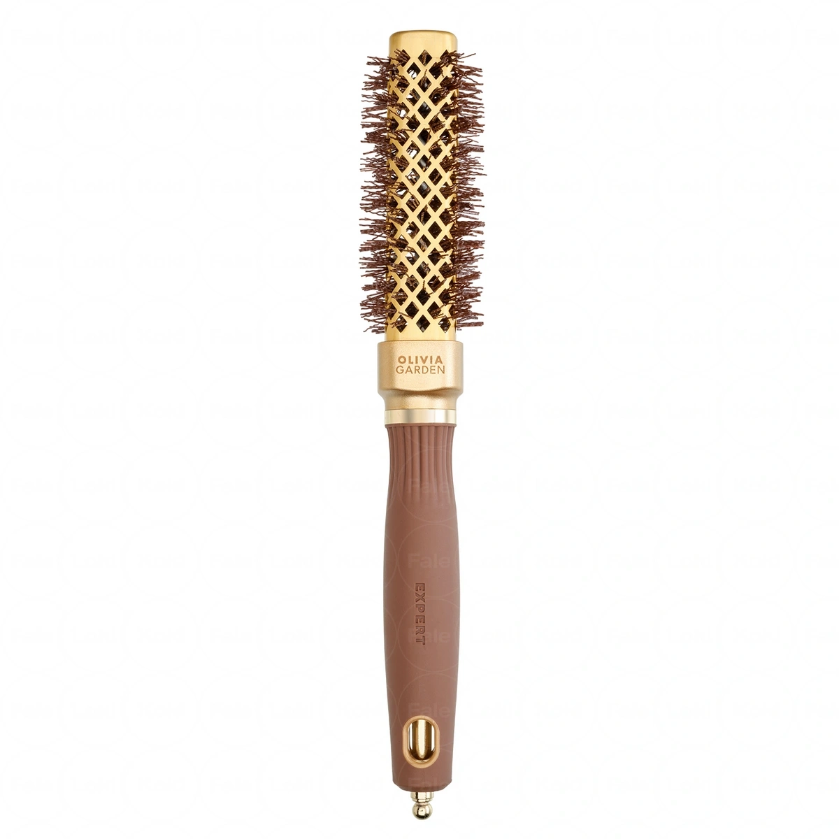 OLIVIA GARDEN EXPERT BLOWOUT STRAIGHT Szczotka do modelowania Wavy Bristle Gold&Brown 20 mm