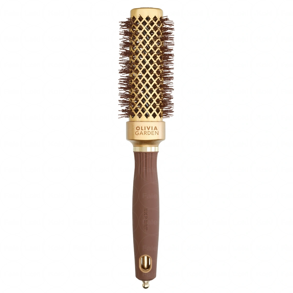 OLIVIA GARDEN EXPERT BLOWOUT STRAIGHT Szczotka do modelowania Wavy Bristle Gold&Brown 30 mm