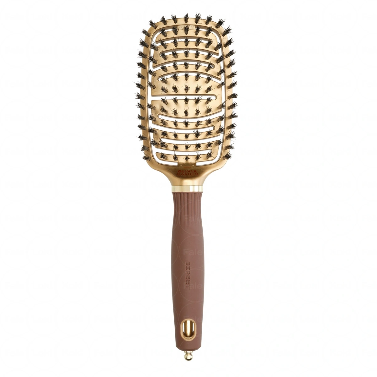 OLIVIA GARDEN EXPERT CARE FLEX Szczotka do modelowania Boar Bristles Gold&Brown