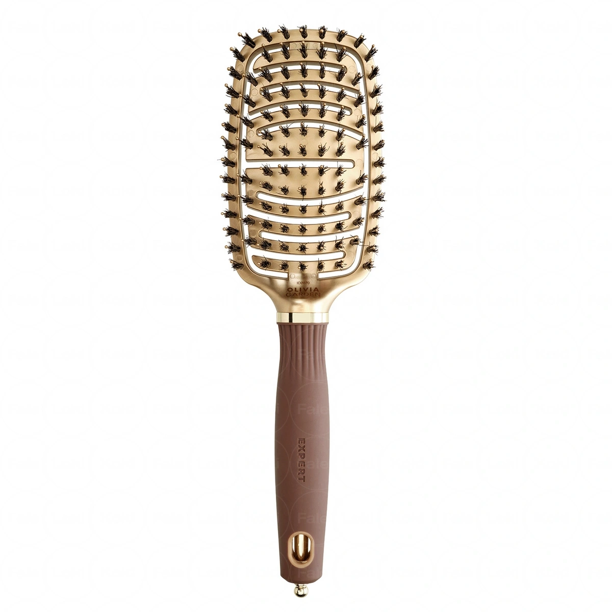 OLIVIA GARDEN EXPERT CARE FLEX Szczotka do modelowania Boar&Nylon Bristles Gold&Brown
