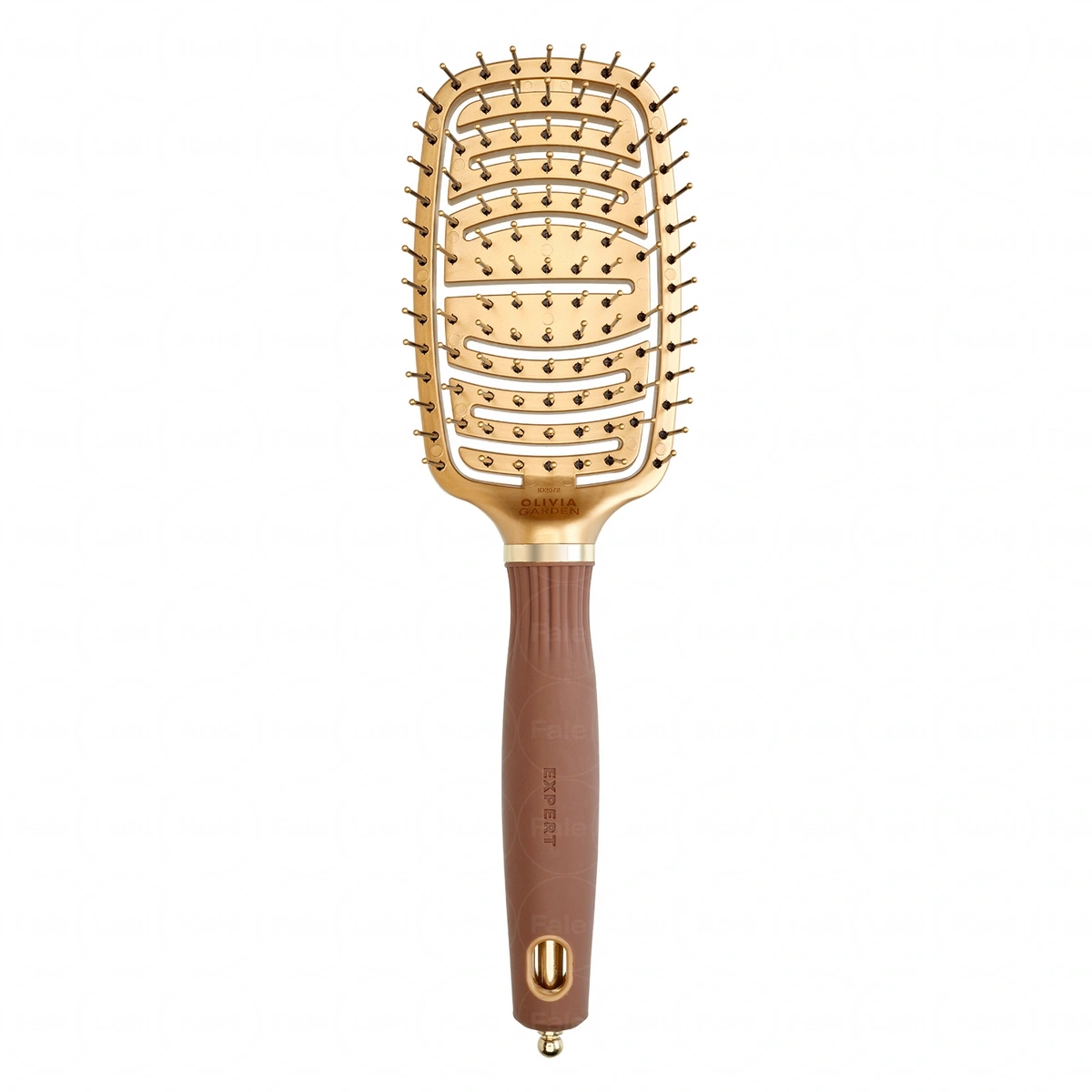 OLIVIA GARDEN EXPERT CARE FLEX Szczotka do modelowania Nylon Bristles Gold&Brown