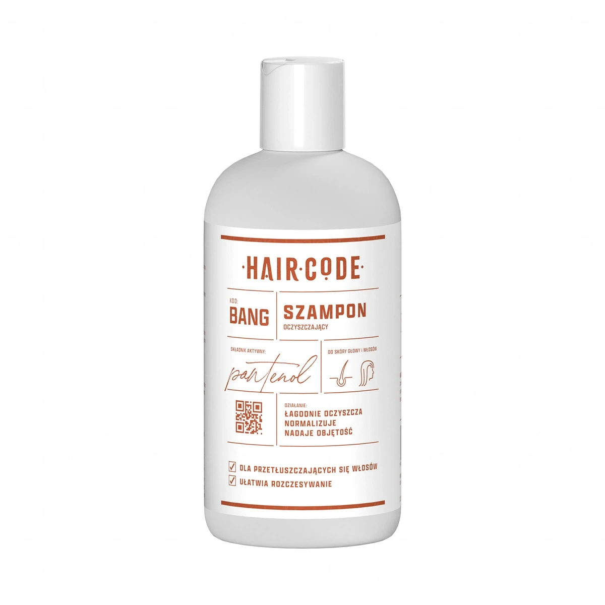 HAIR CODE   Szampon oczyszczający BANG 280 ml