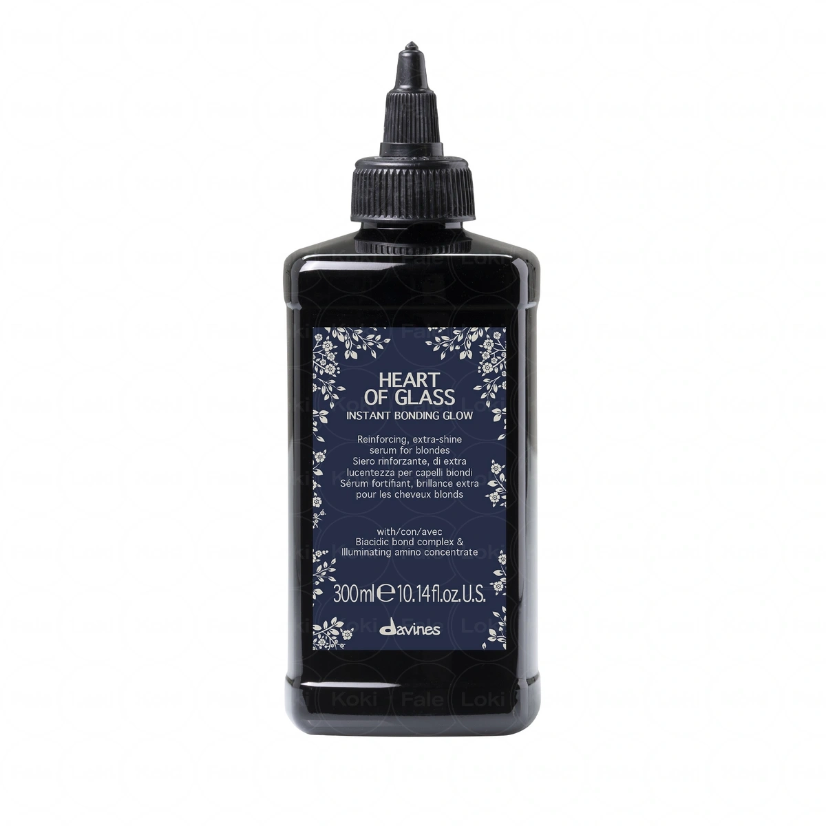 DAVINES HEART OF GLASS serum do włosów blond Instant Bonding Glow 300 ml