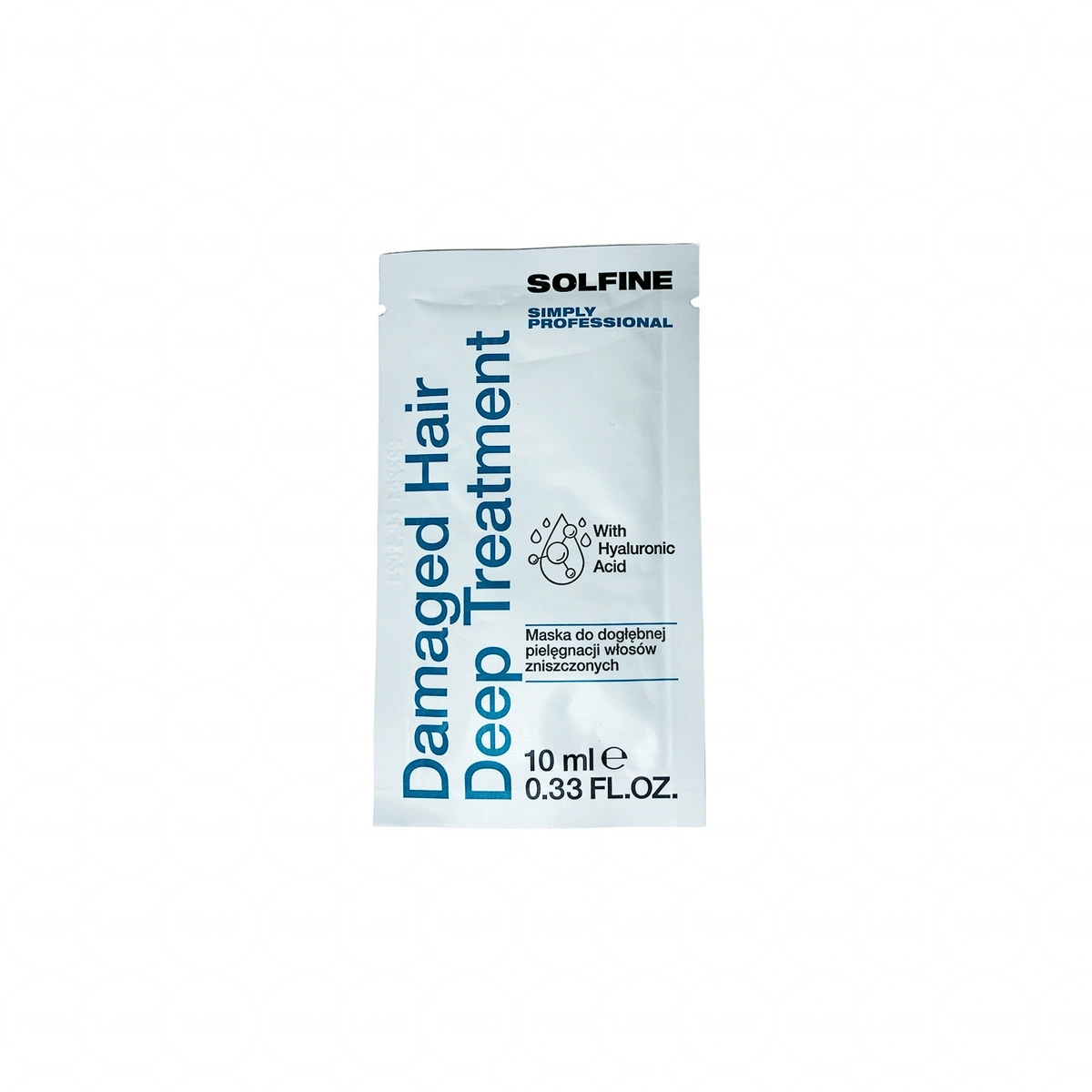SOLFINE CARE kuracja do włosów zniszczonych DAMAGED 10 ml