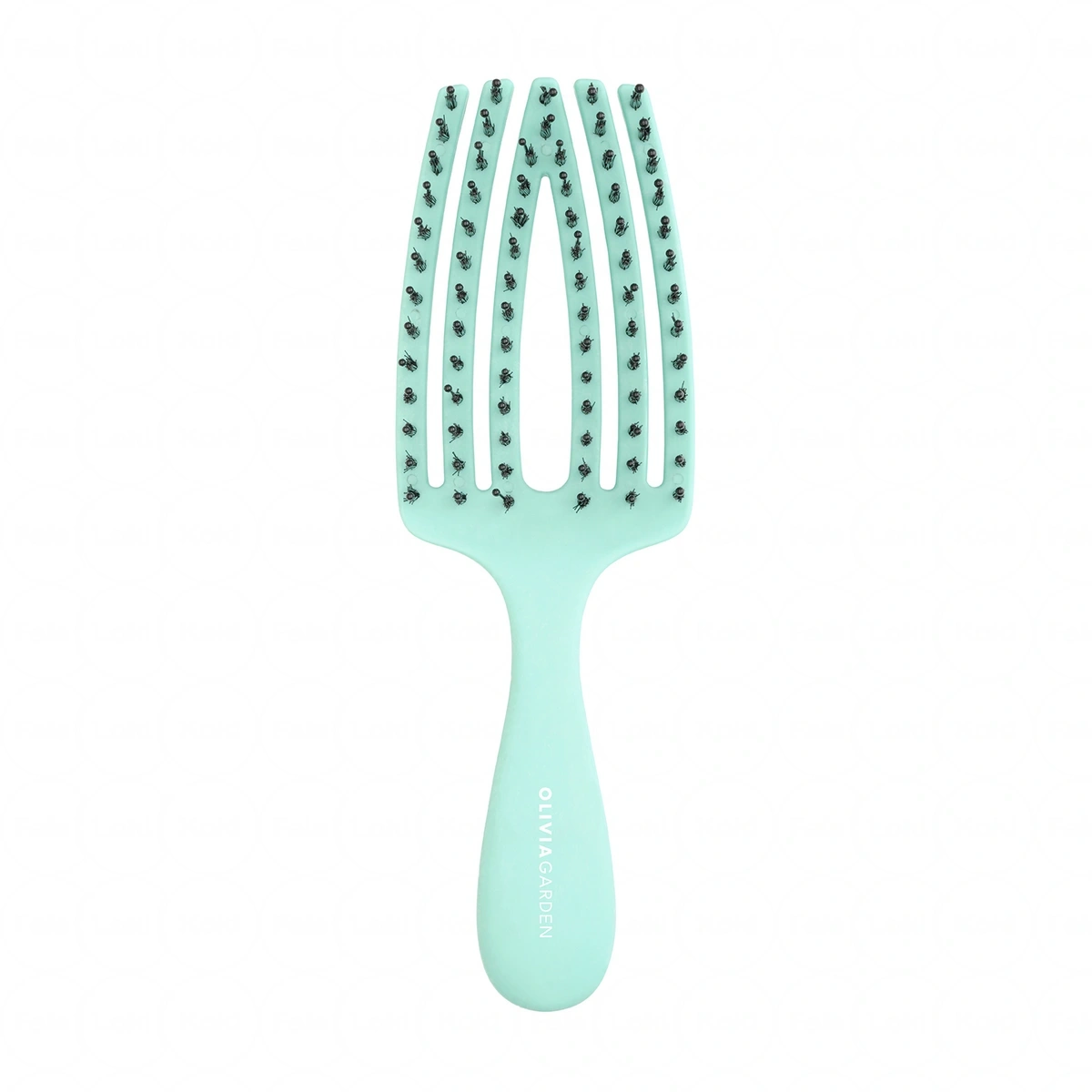 OLIVIA GARDEN   szczotka do rozczesywania Mini Care Kids, zielona