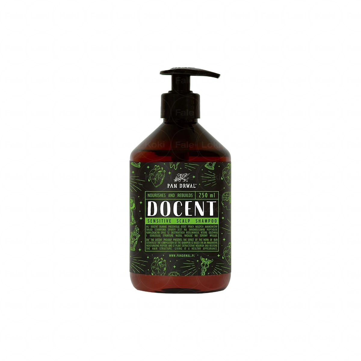 PAN DRWAL Szampon do włosów  do skóry problematycznej  Docent 250 ml