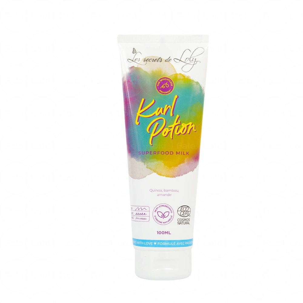 LES SECRETS DE LOLY   Mleczko do włosów cienkich KURL POTION 100 ml