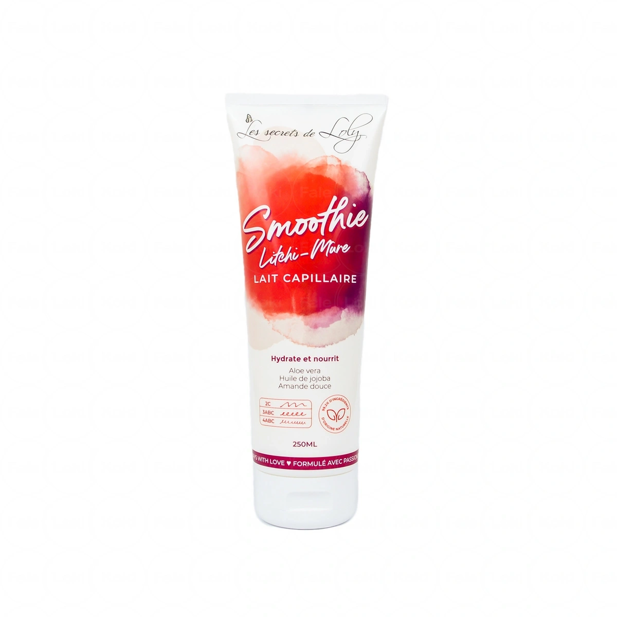 LES SECRETS DE LOLY   Mleczko odżywcze SMOOTHIE LITCHI MURE 250 ml